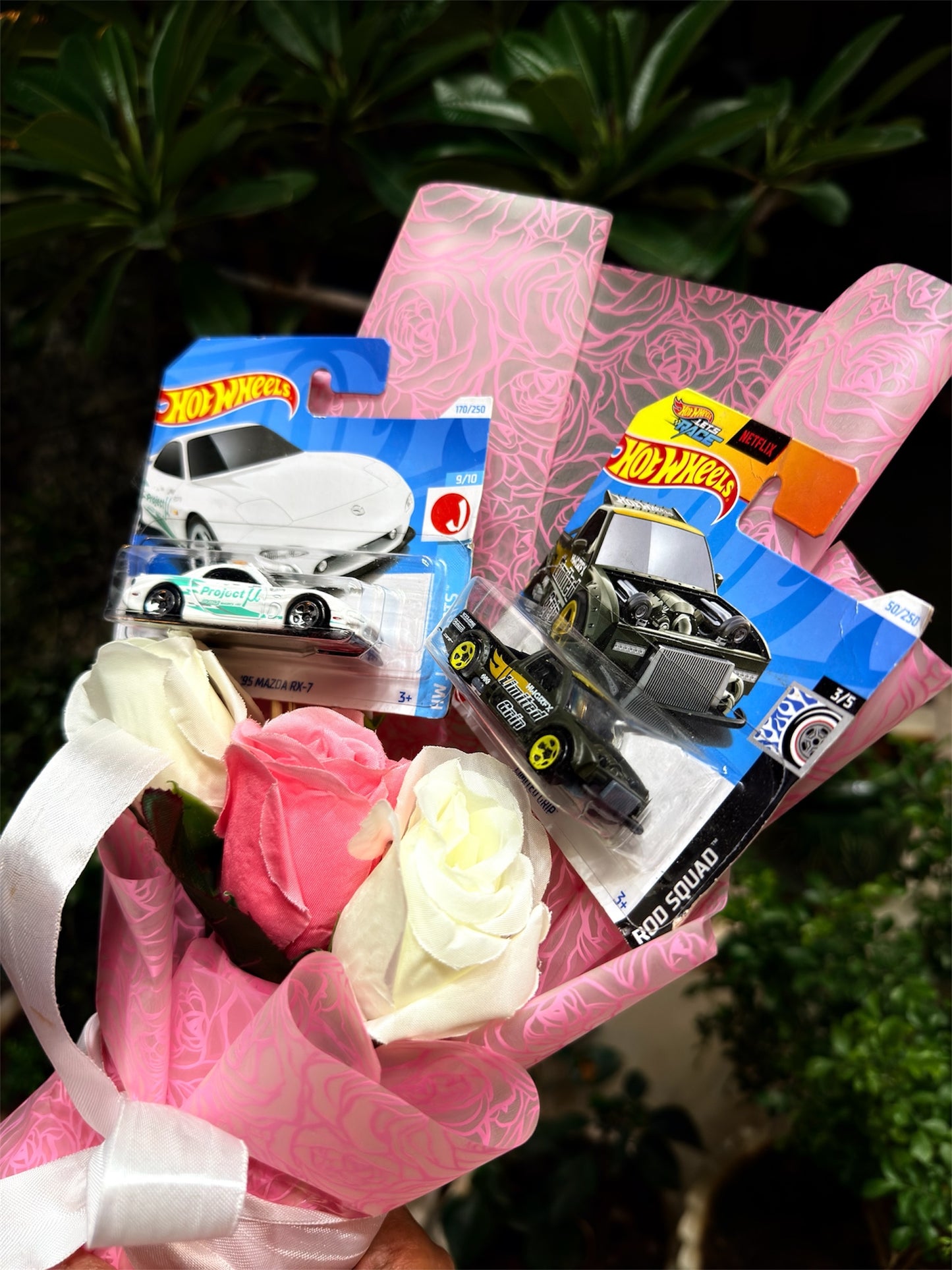 Hot Wheel Bouquet - The Pink Edition