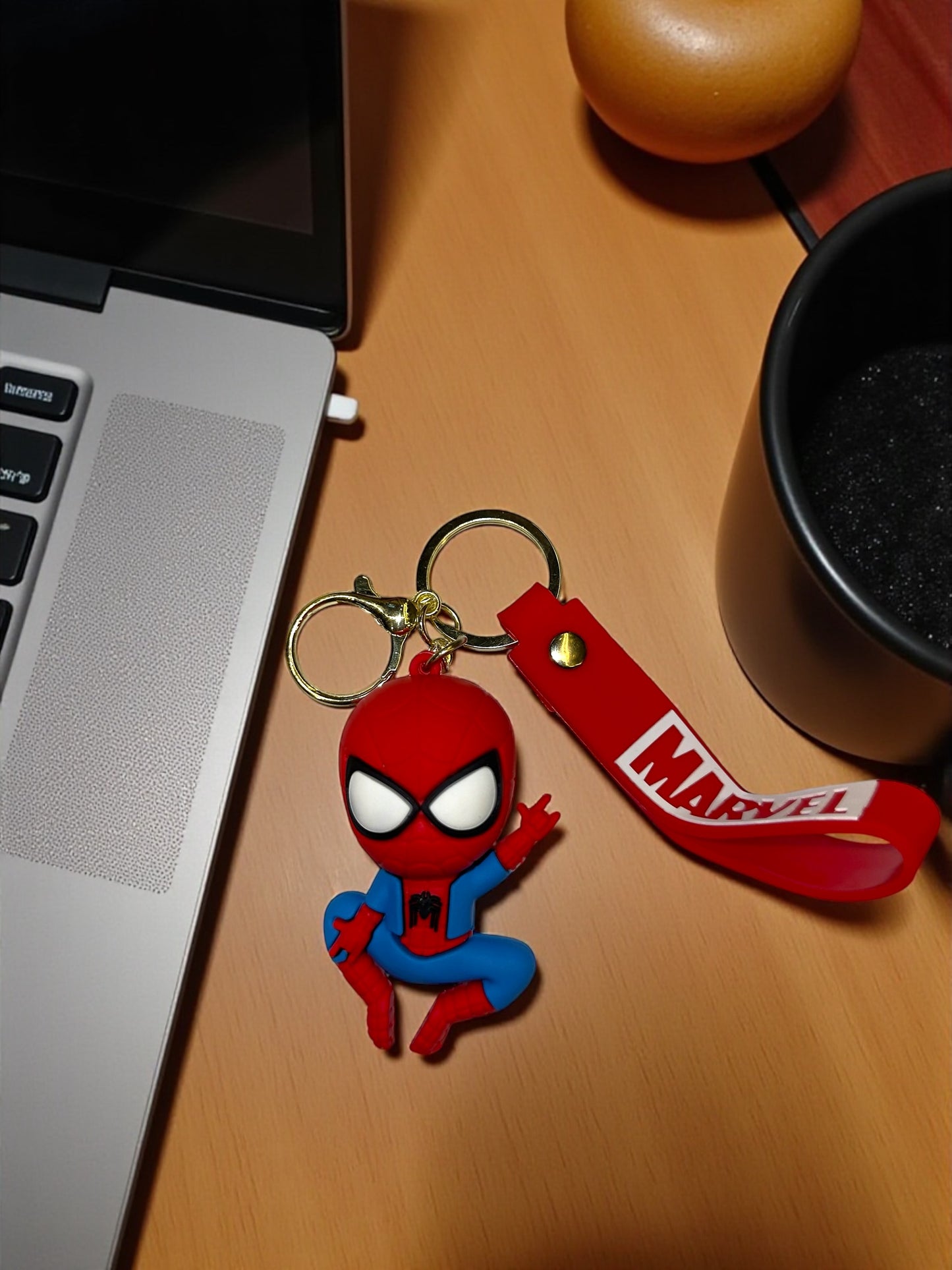 Spider-Man Keychain – Iconic Superhero Accessory for Fans