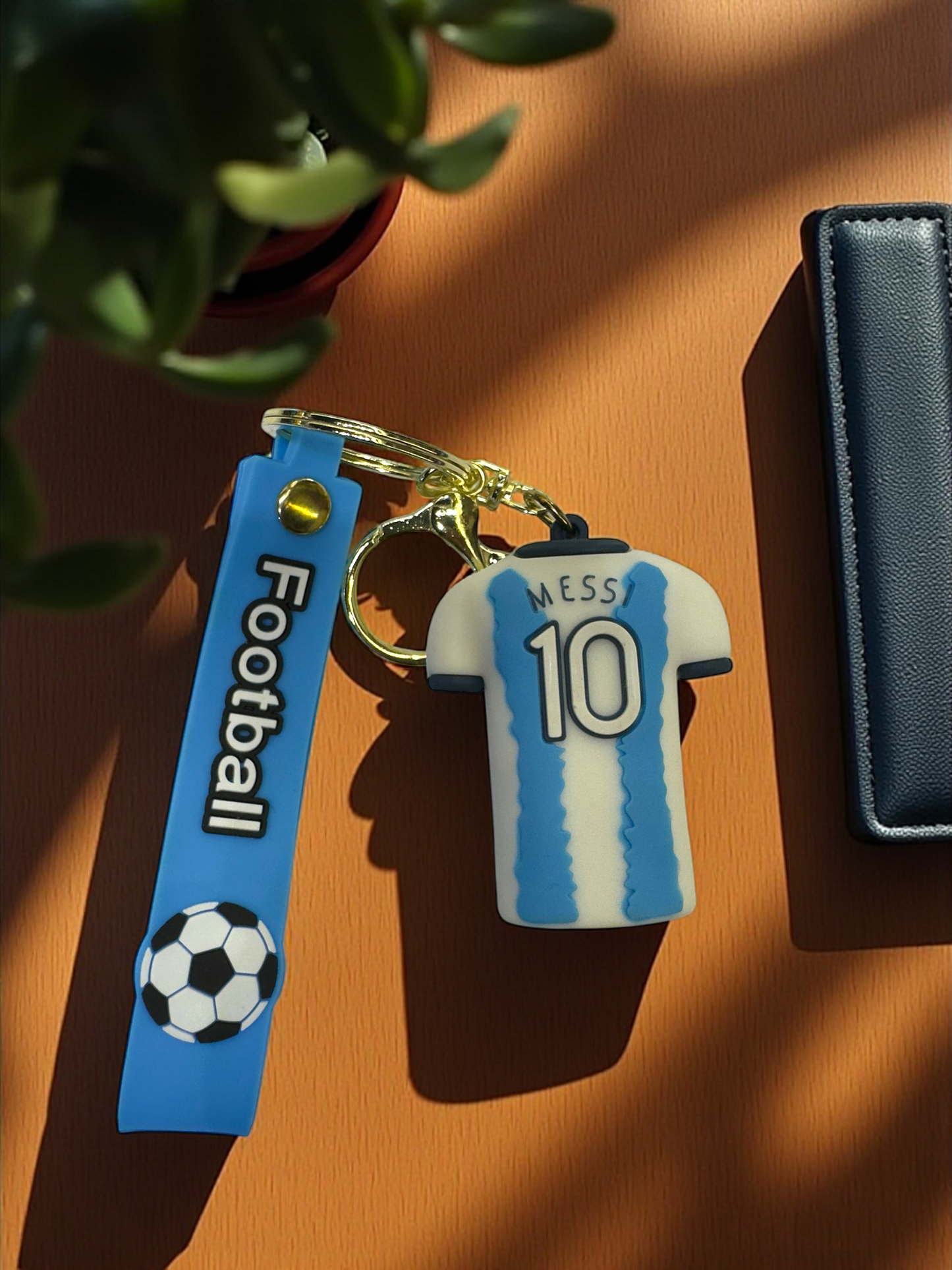 Carry Greatness: Lionel Messi Jersey Keychain