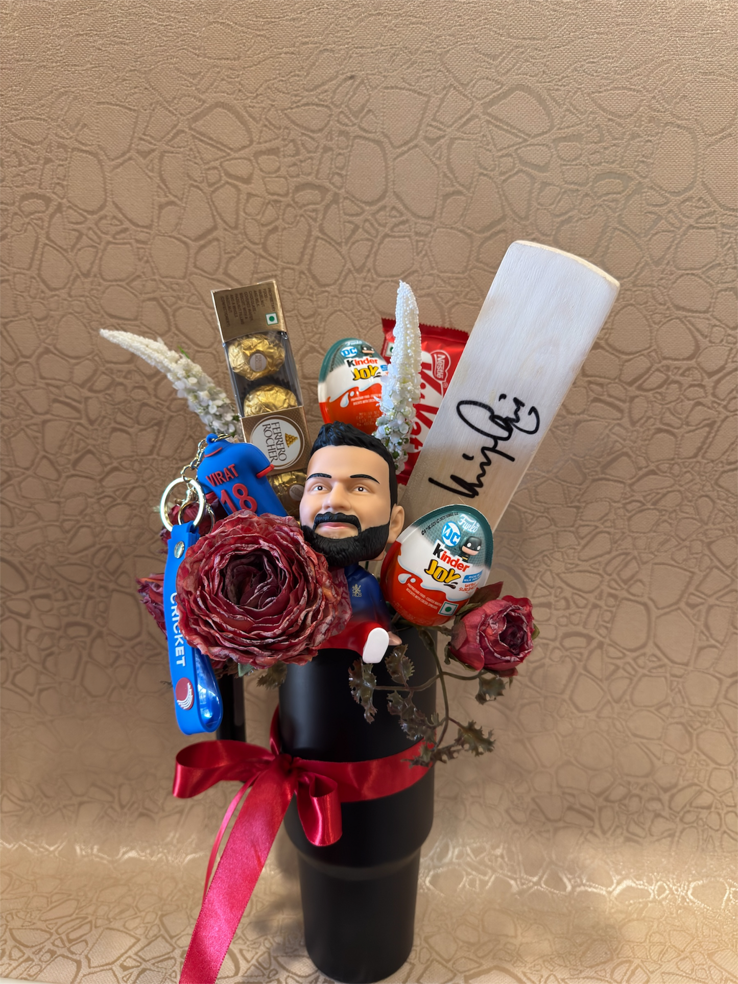 Virat Kohli Tumbler Gift Set - For Real Fans