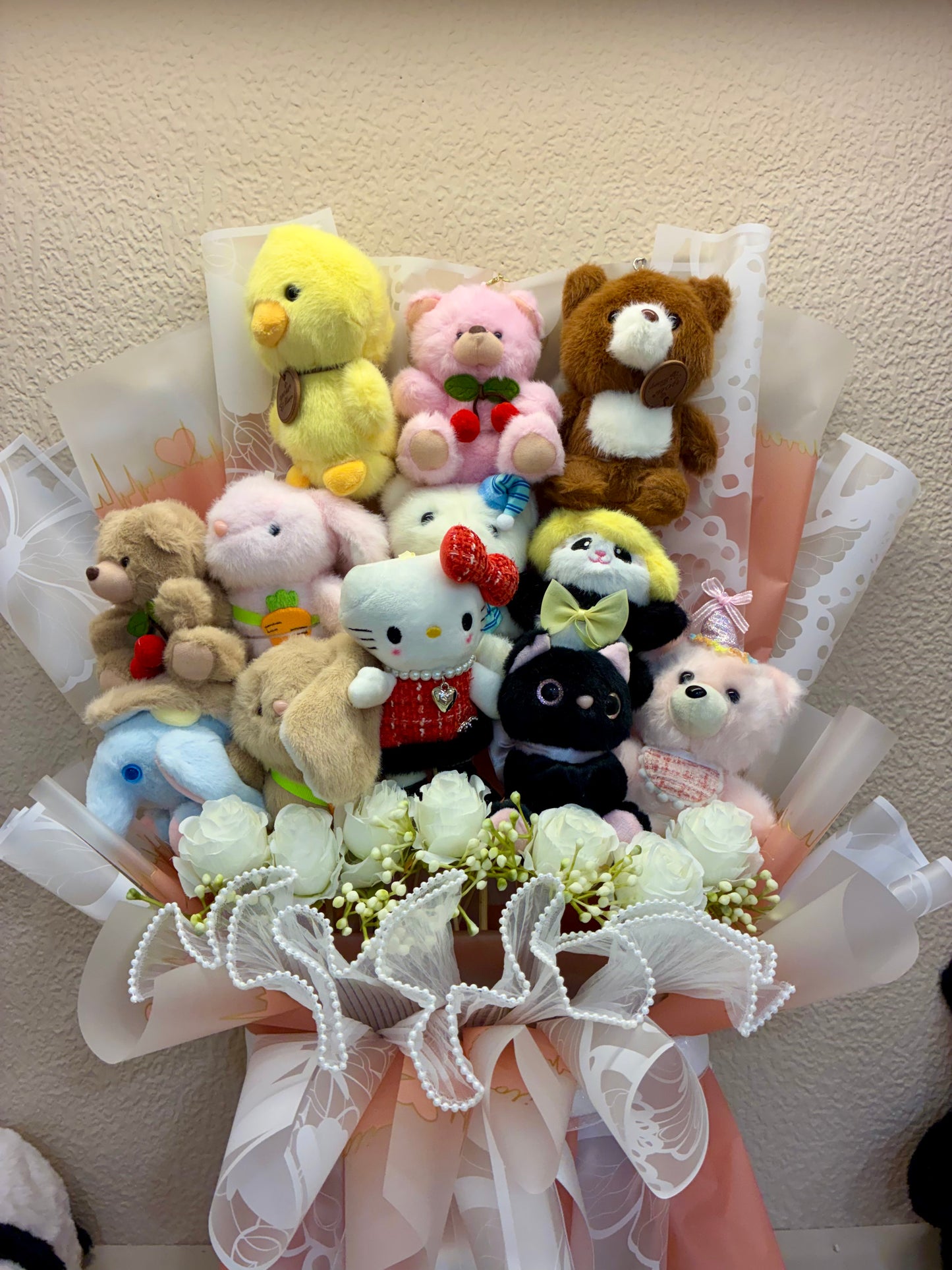 Plushie Bouquet - Love in 12 Cute Soft Toys