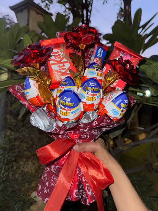 Valentine Special Love Bouquet - Harry Potter Kinderjoy Edition [ 10 - Pieces]