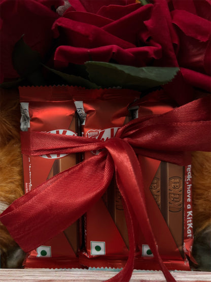 Cute Mini KitKat Teddy