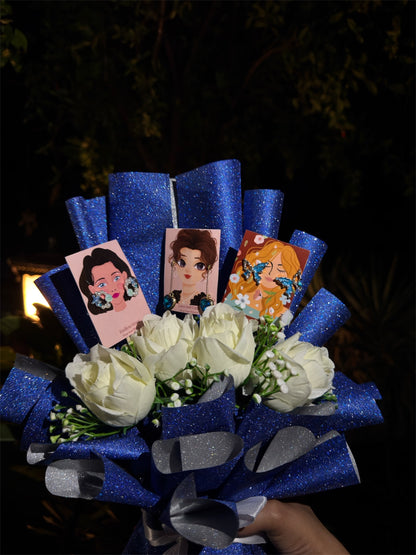 Sapphire Elegance – A Majestic Jewelry Bouquet