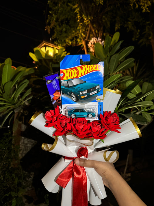 The Monarch Hot Wheels Bouquet - For Car and Protein lovers