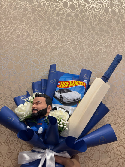 Virat Kohli Collector’s Hot Wheels Bouquet – A Celebration of Passion and Power