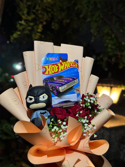 The Mighty Knight – The Batman Hot Wheels Bouquet