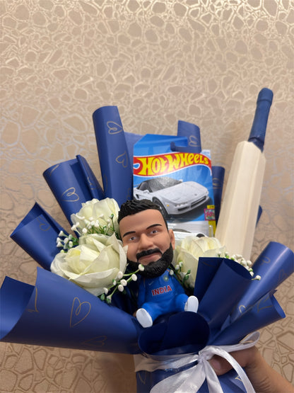 Virat Kohli Collector’s Hot Wheels Bouquet – A Celebration of Passion and Power