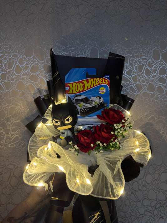 Premium Hot Wheels Bouquet - The Shinning Batman
