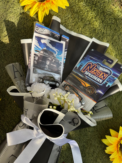 Limited Edition Hot Wheels Bouquet – A Duo Crafted for True Car Enthusiasts