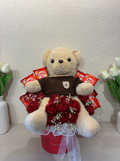 Teddy and Chocolate Hamper – An Expression of Love