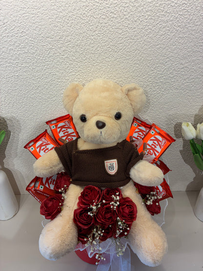 Teddy and Chocolate Hamper – An Expression of Love