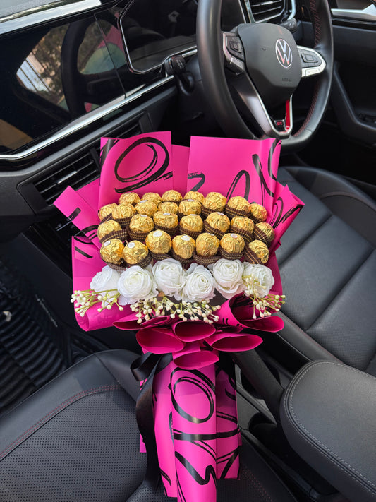 Ferrero Rocher Chocolate Bouquet – Royal Treat Edition
