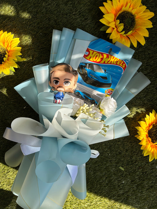 McLaren W1 Hot Wheels Bouquet – Brave. Fearless. Captain America Energy