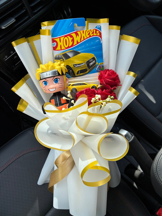 Audi RS 6 Avant Hot  With Naruto – Ultimate Anime Car Hot Wheels Bouquet