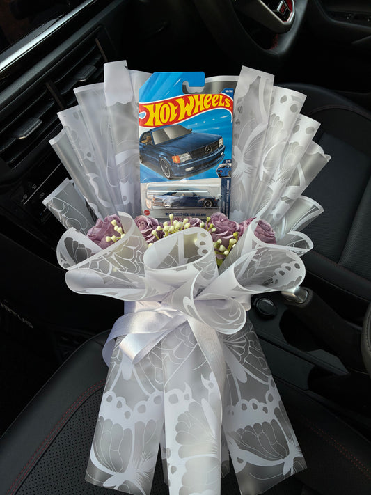 Mercedes-Benz 560 SEC AMG Hot Wheels Bouquet – A Classic That Never Fades