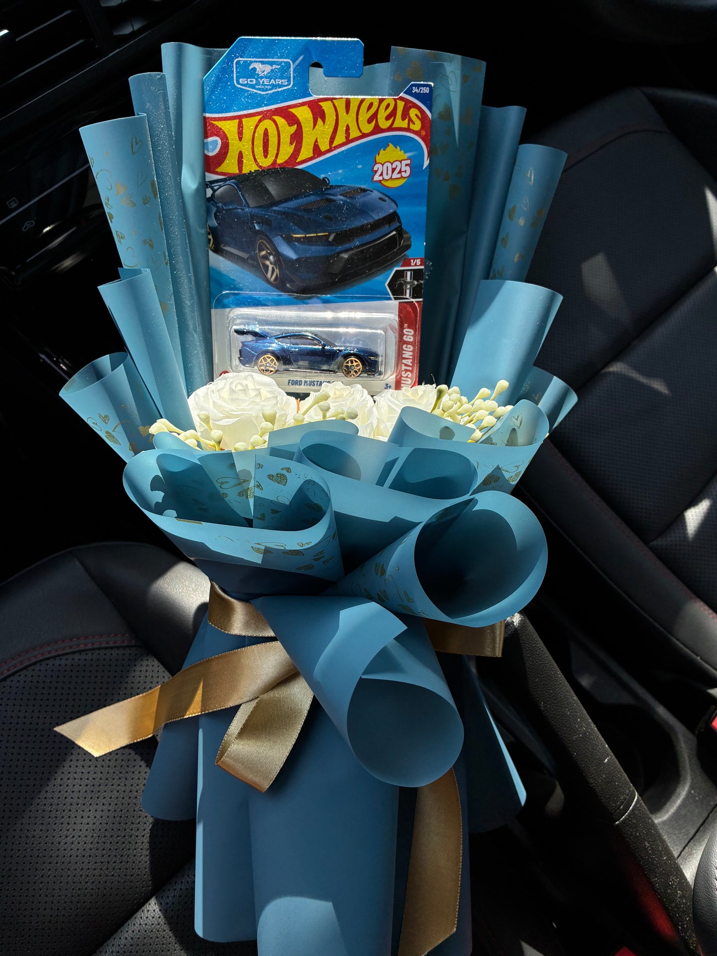 Ford Mustang GTD Hot Wheels Bouquet – Ultimate Muscle Power Luxury Gift