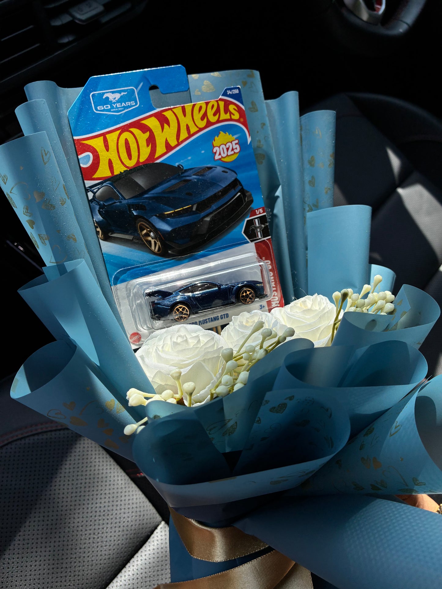 Ford Mustang GTD Hot Wheels Bouquet – Ultimate Muscle Power Luxury Gift