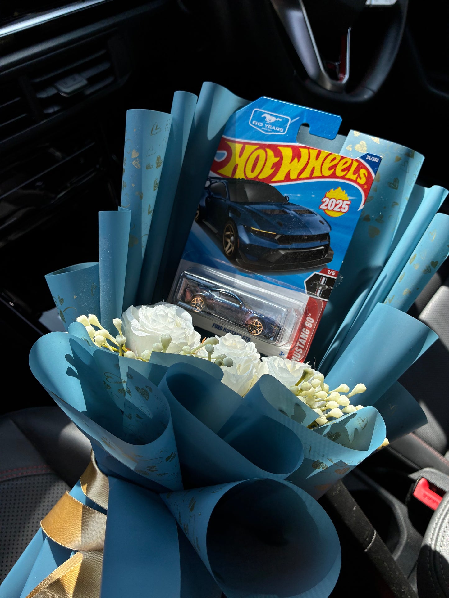Ford Mustang GTD Hot Wheels Bouquet – Ultimate Muscle Power Luxury Gift