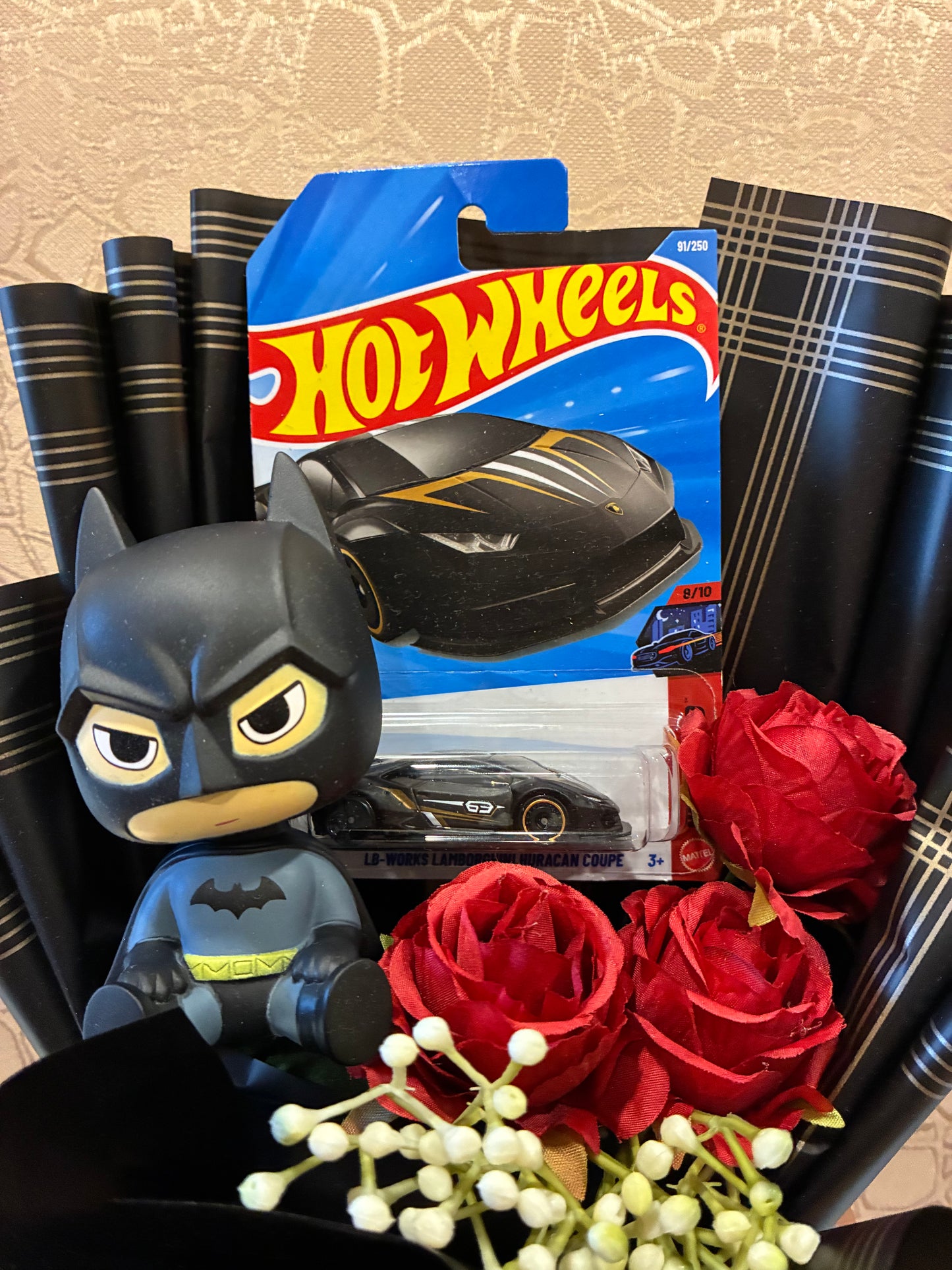 Lamborghini Huracán Coupe Hot Wheels Bouquet – Dark Knight Speed Edition