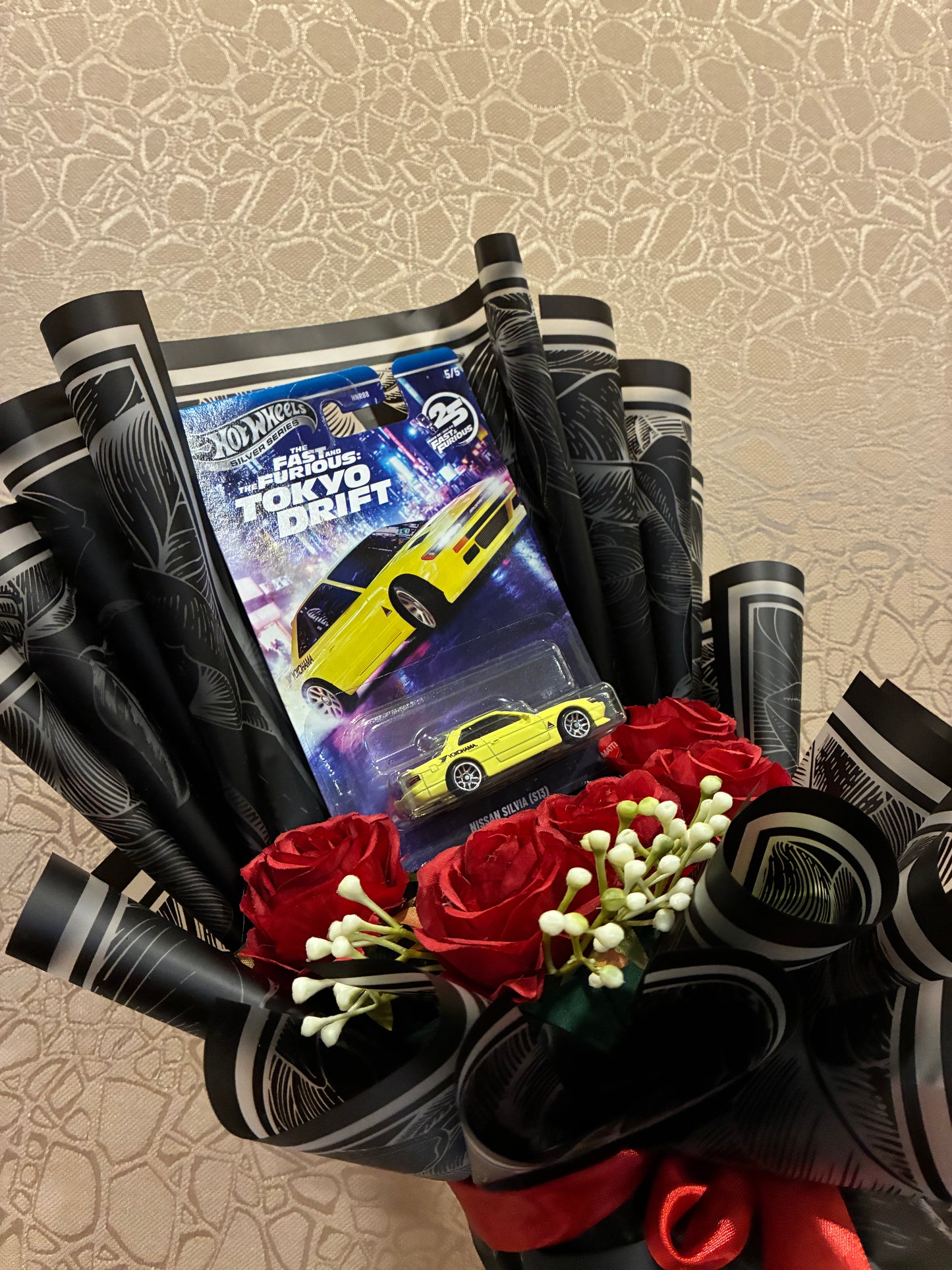 Nissan Silvia S13 Tokyo Drift Fast and Furious Hot Wheels Bouquet – Drift Legend Luxury Edition