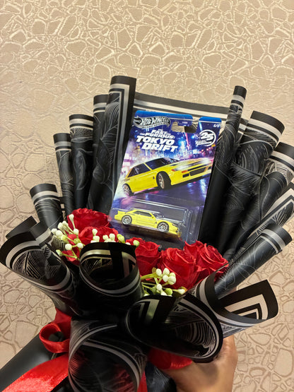 Nissan Silvia S13 Tokyo Drift Fast and Furious Hot Wheels Bouquet – Drift Legend Luxury Edition
