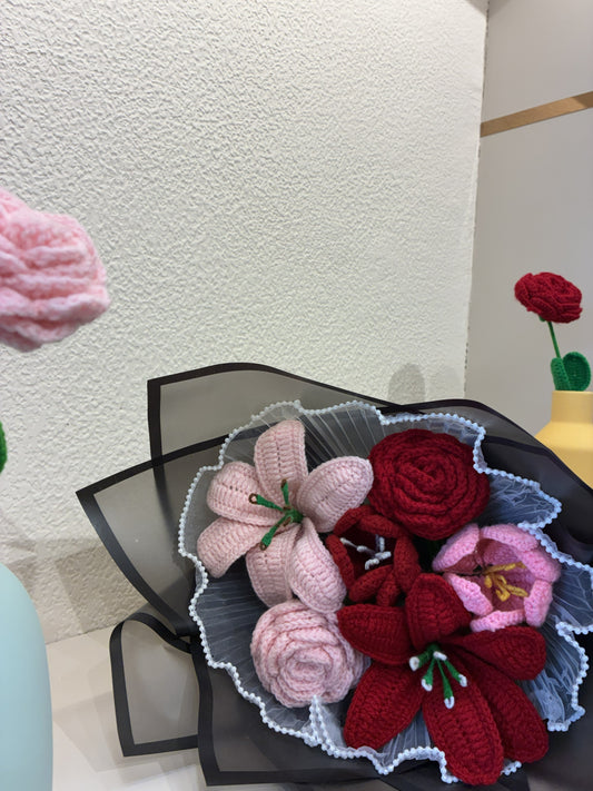 The Crochet Bouquet – Art Woven Into Petals of Love