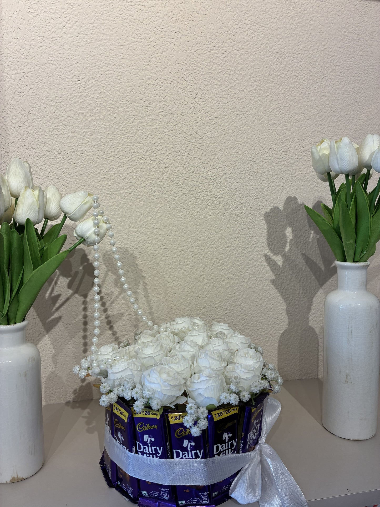 Dairy Milk Rose Hamper – Wrapped in Elegance