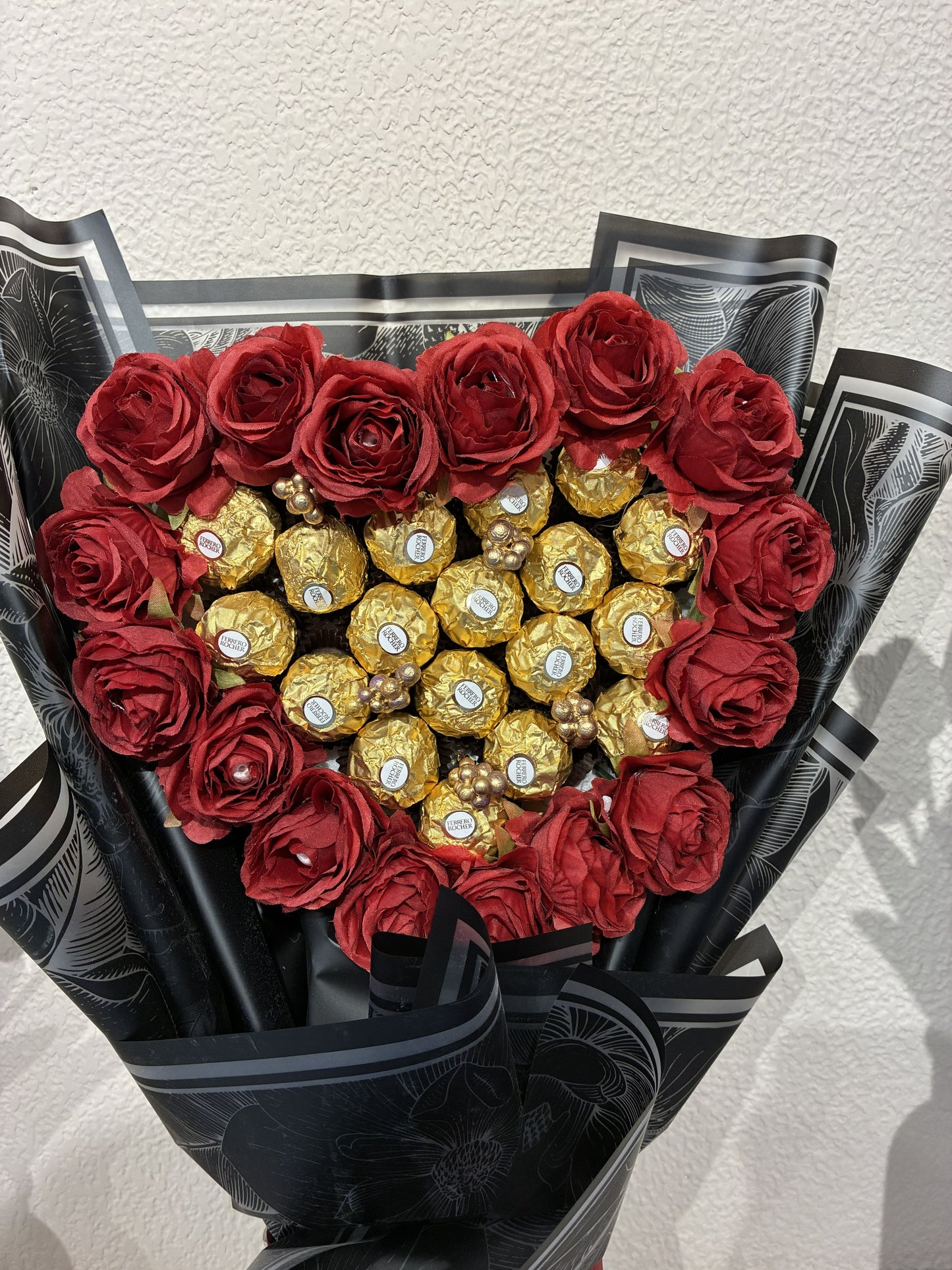 Luxury Ferrero Rocher Red Rose Bouquet – As Sweet as Your Love
