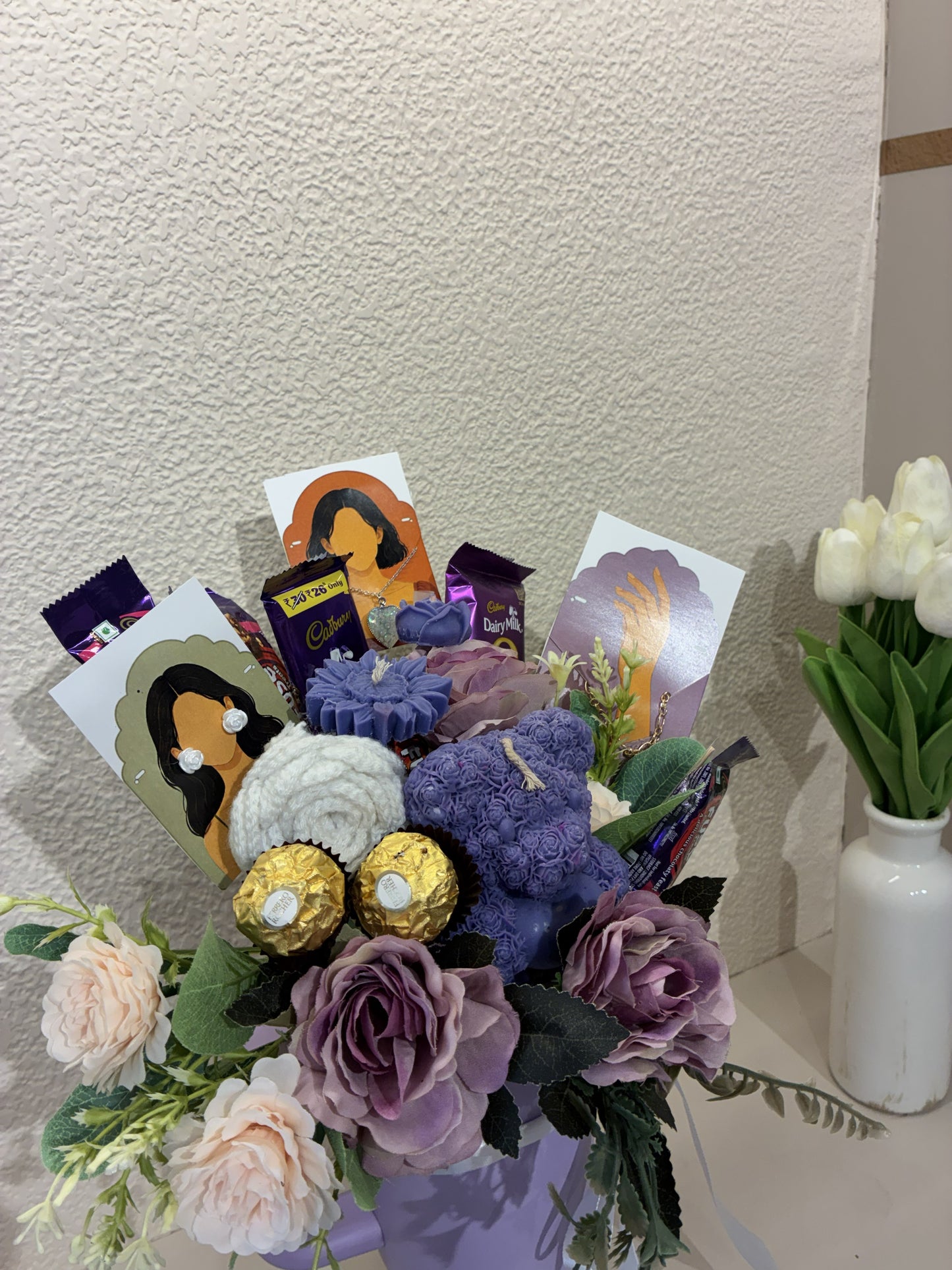 Luxury Floral Chocolate Tumbler Hamper – Turning Sweet Moments into Lasting Memories