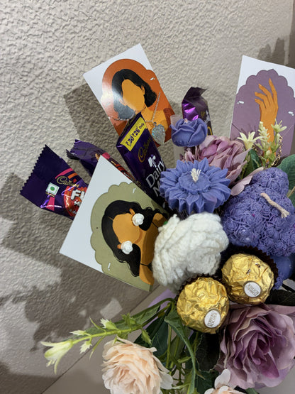 Luxury Floral Chocolate Tumbler Hamper – Turning Sweet Moments into Lasting Memories