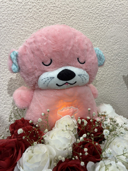 Breathing Teddy Rose Gift Hamper – Heartfelt Surprises