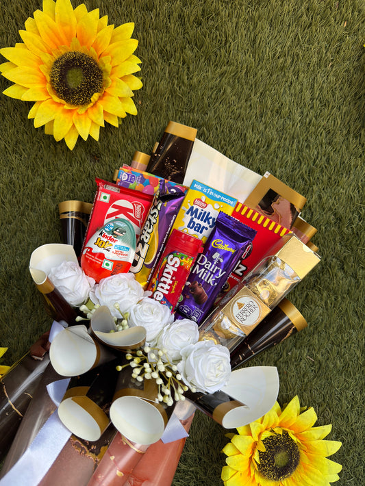 Chocolate Bouquet – A Bundle of Joy Wrapped in Nostalgia