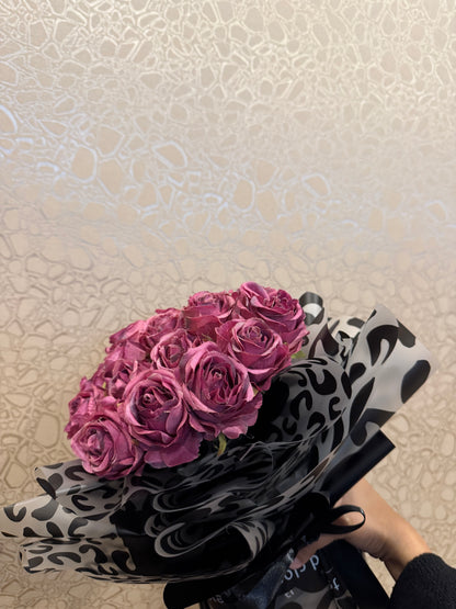 Dusty Pink Rose Luxury Bouquet - Pretty Blooms for Precious Hearts