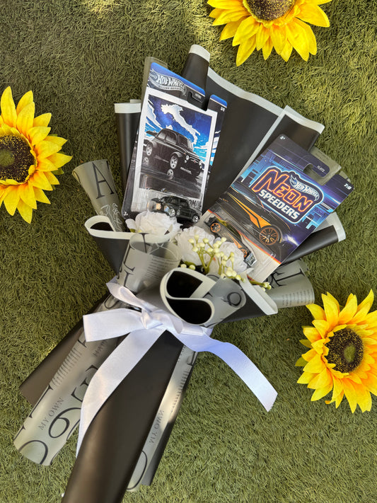 Limited Edition Hot Wheels Bouquet – A Duo Crafted for True Car Enthusiasts