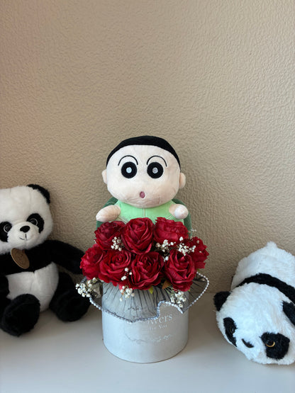 ShinChan Teddy Hamper – Playful Charm
