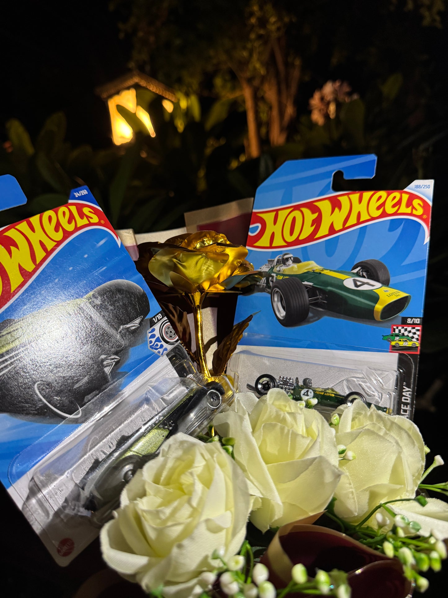 Golden Hot Wheels Bouquet