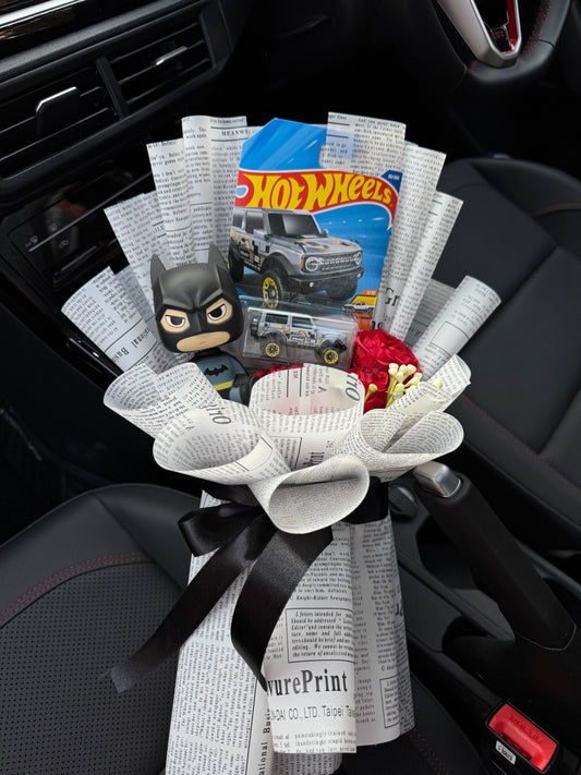 Batman Hot Wheels 21 Ford Bronco Bouquet – Rugged Rides, Dark Knight Vibes
