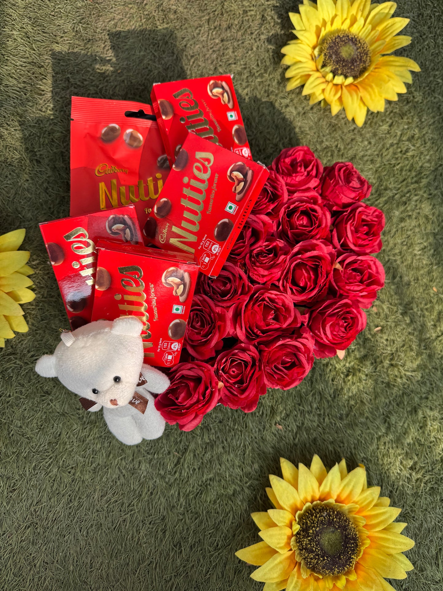 Cadbury Nutties Heart Box – Love With A Crunchy Twist