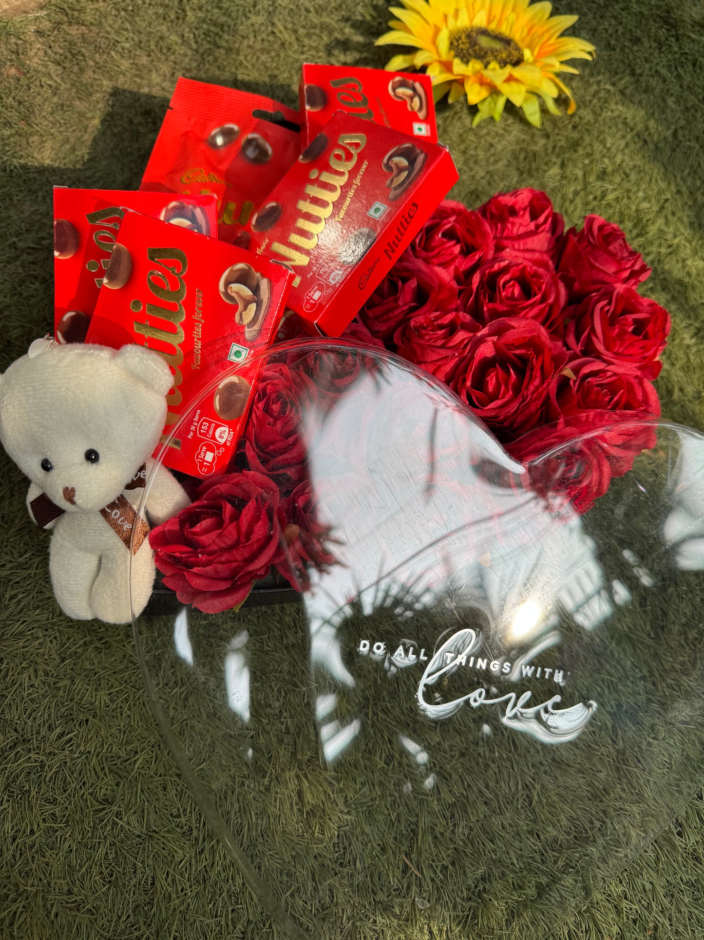 Cadbury Nutties Heart Box – Love With A Crunchy Twist