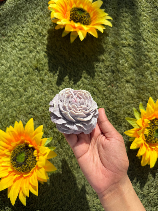 "Silver Lining" Floral Votive