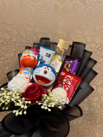 Doraemon Chocolate Bouquet – Cute, Sweet & Unforgettable
