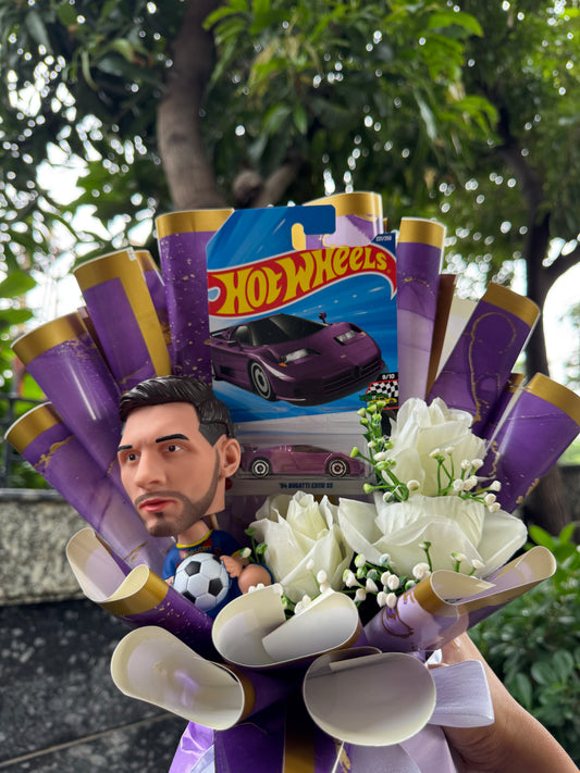 94 Bugatti EB110 ss HotWheels Bouquet -Messi unstoppable drive