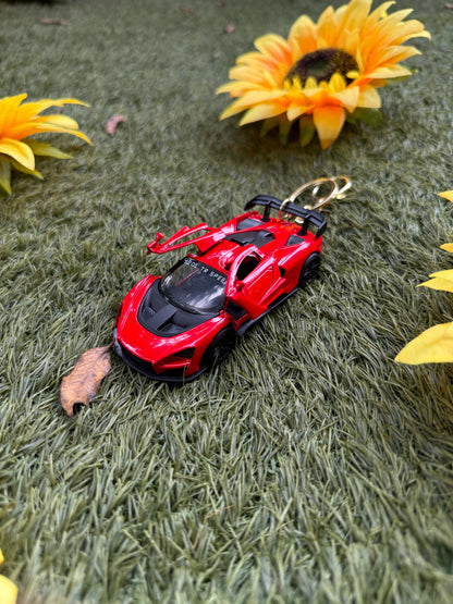 Premium McLaren Senna Metal Car Keychain – Speed, Style & Supercar Spirit
