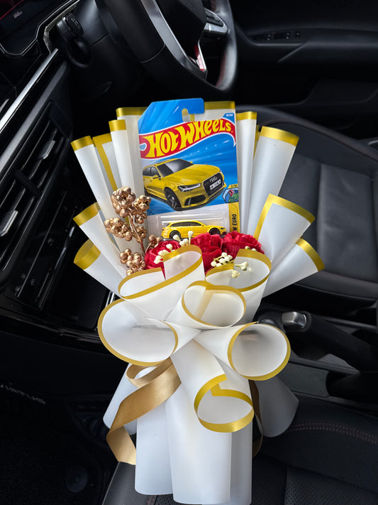 Audi RS6 Avant Hot Wheels Bouquet – Bold In Yellow, Built To Impress