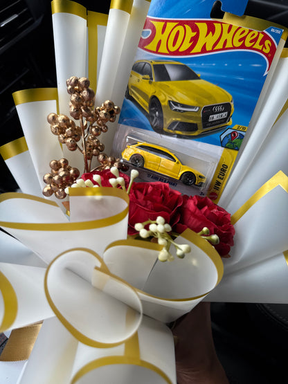 Audi RS6 Avant Hot Wheels Bouquet – Bold In Yellow, Built To Impress