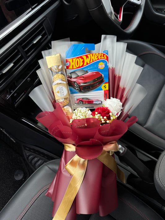 Ferrari 12Cilindri 
Hot Wheels Bouquet – Elite Racing Indulgence