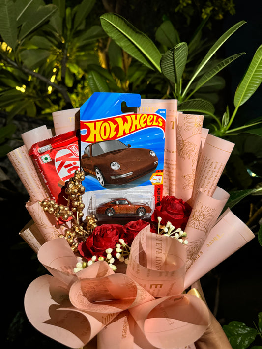 96 Porsche Carrera Hot Wheels Bouquet – The Luxury Model
