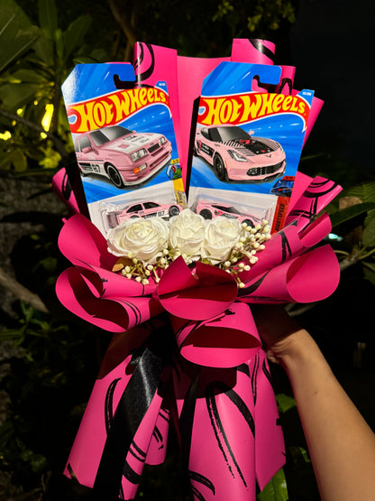 Ford Sierra Cosworth ’87 & Corvette C7 Z06  Hot Wheels Bouquet – Ultimate Automotive Combo