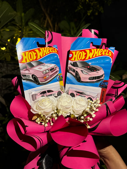Ford Sierra Cosworth ’87 & Corvette C7 Z06  Hot Wheels Bouquet – Ultimate Automotive Combo